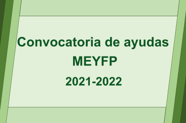 Convocatoria de ayudas MEYFP 2021-22